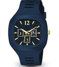 Blue Analog Fashion Watch for Men, 50mm Case