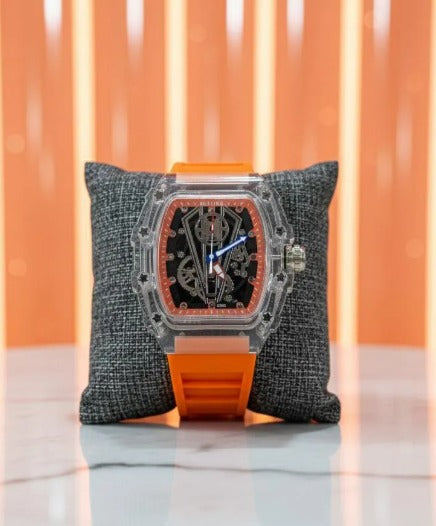 Auliter Men’s Tech Watch –  Skeleton Design with a modern luxury finish.