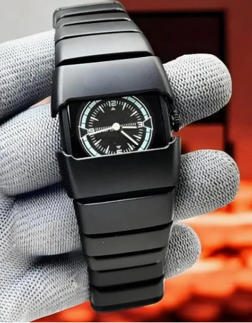 Men's Comfortable Daily Wear Watch Rectangular dial