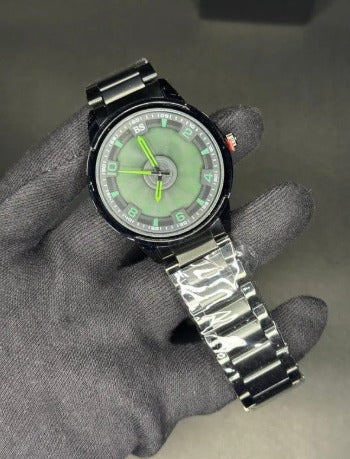 Stainless Steel Spinning Watch Multicolor Boxed